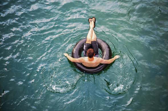 Tubing en el río South Stann Creek