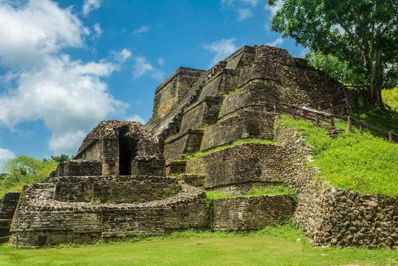 The Mayan city of Altun Ha