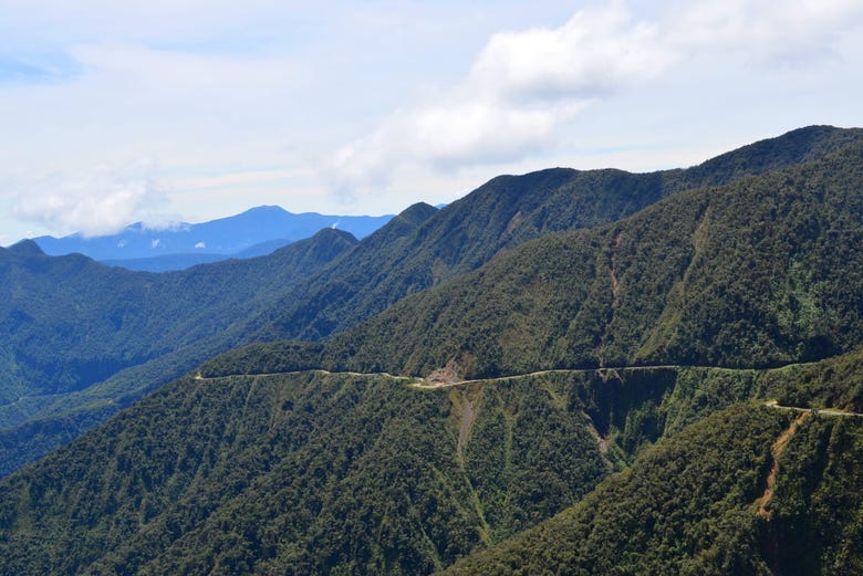 Vistas de la Ruta de la Muerte