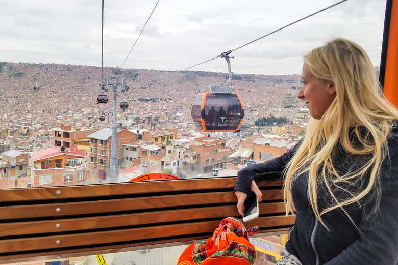 Views from the La Paz cable car