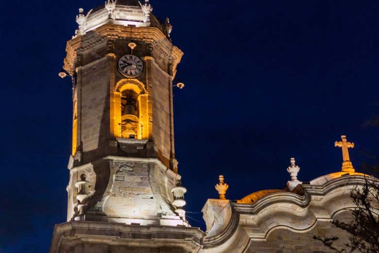 Catedral de Potosí à noite