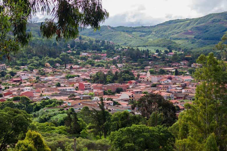 Vistas do povoado de Samaipata