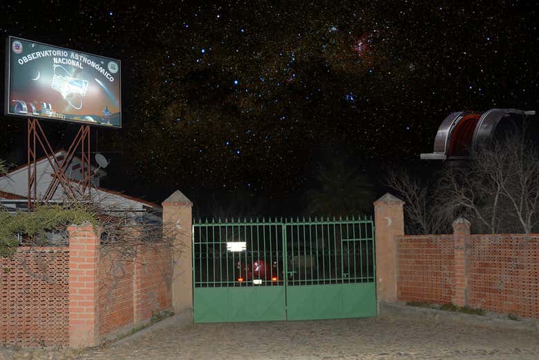 Entrance of the Astronomical Observatory