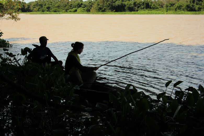 Sport fishing in the Ibare-Mamoré Protected Area