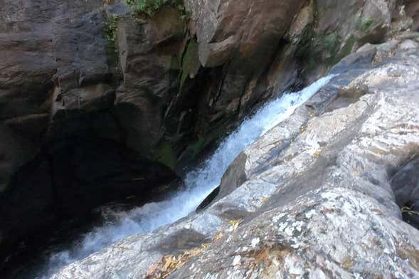 Canyoning at Salto do Raizama