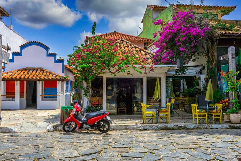 Una calle en el centro de Búzios