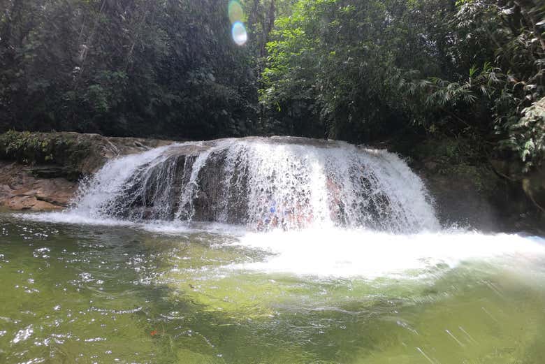 One of the waterfalls we'll visit