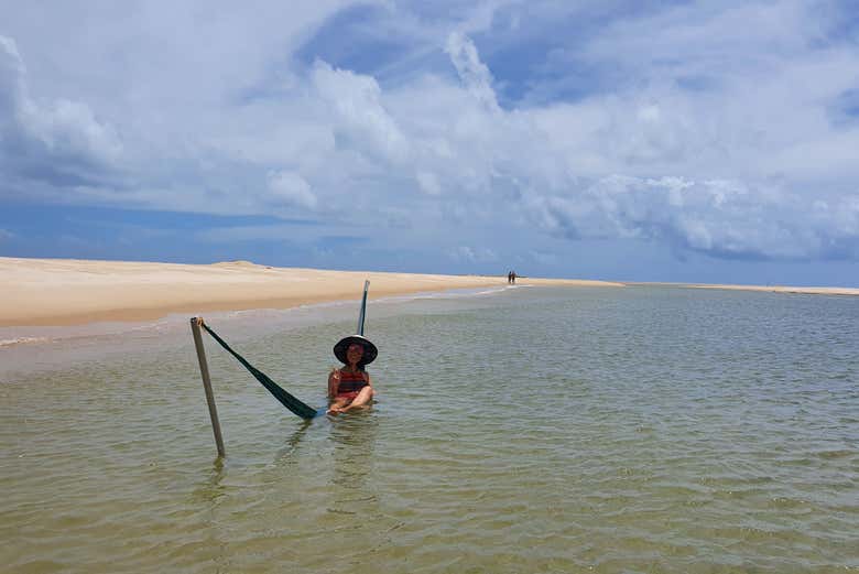 Relaxando na Ilha dos Namorados