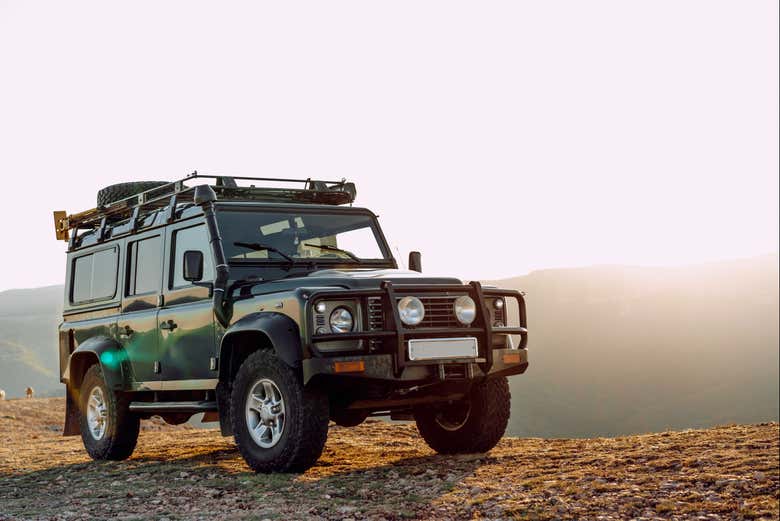 4x4 ready to explore Pedra Grande