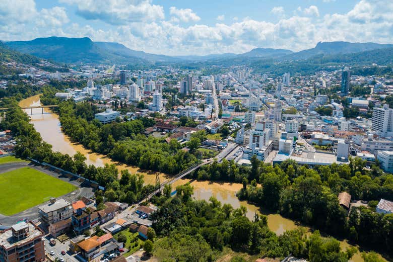 Panoramic view of Itajaí