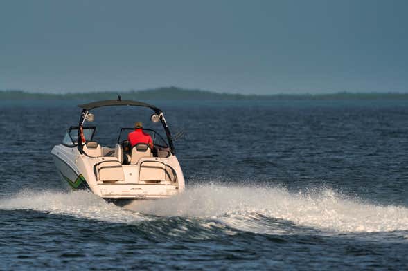 Balade en bateau à moteur sur le Rio Preguiças