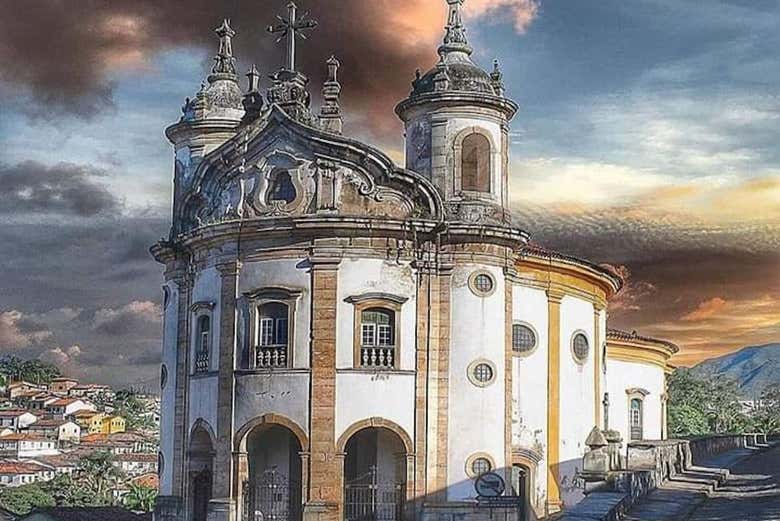 Igreja Nossa Senhora do Rosário dos Homens Pretos em Ouro Preto