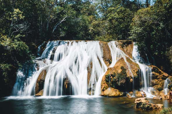 Trilha pela serra da Bodoquena