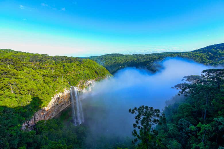 La imponente Cascada del Caracol