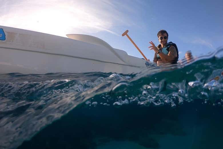 Canoe tour of Fernando de Noronha