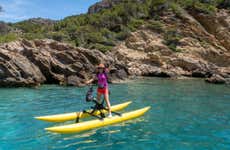 Tour de bicicleta aquática por Fernando de Noronha