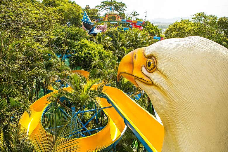 Entrada a Agua Show Park, Florianópolis