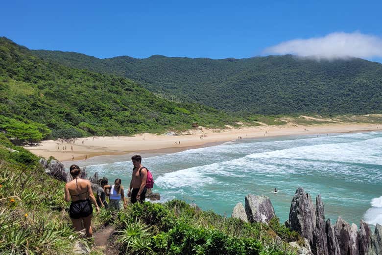 Vista da praia de Lagoinha do Leste