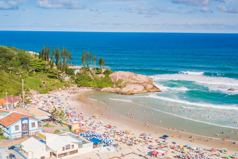 Panorámica de la playa Joaquina