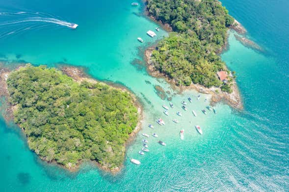 Balade privée en bateau à Ilha Grande