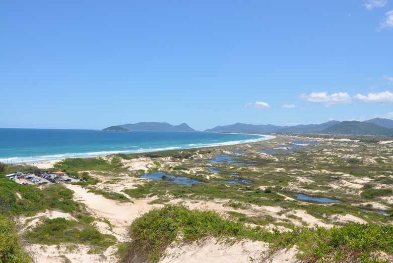 Playa natural de Joaquina