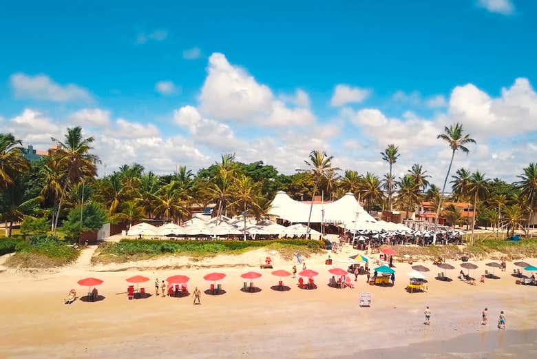 Playa en el norte de Paraíba