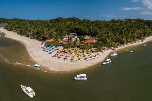 Excursion à la plage Boca da Barra de Boipeba