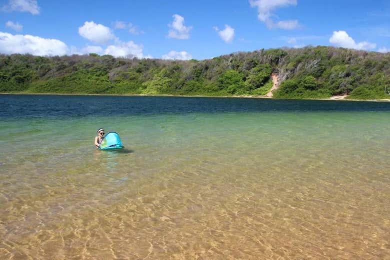 Uma das lagoas da Rota dos Nativos