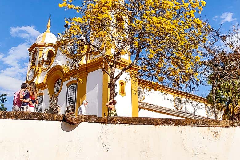 Contemplaremos um grande patrimônio religioso