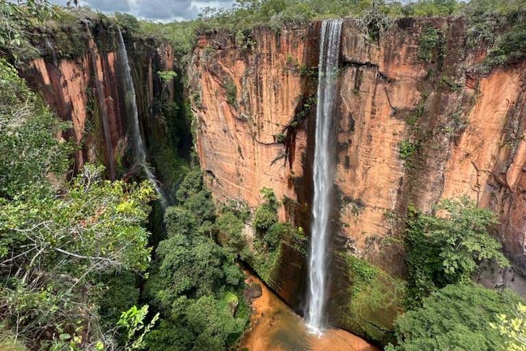 Admire the waterfalls in Serras Gerais