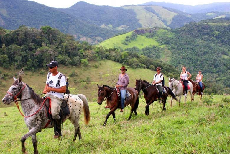 Paseo a caballo por la Serra da Bocaina