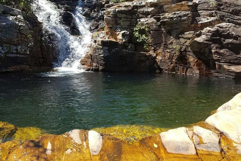 A cachoeira Paraíso