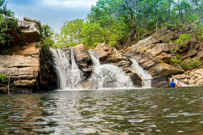 The Araras waterfall