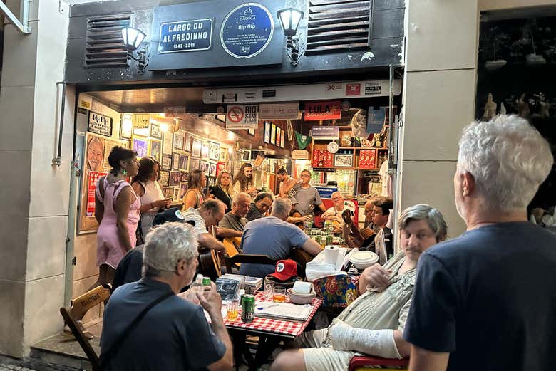 Disfrutando de la gastronomía carioca en Copacabana