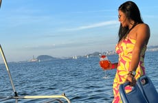 Paseo en barco por la bahía de Guanabara