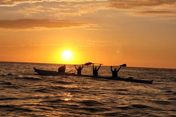 Rio de Janeiro Sunrise Canoeing