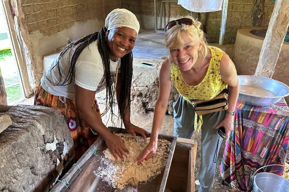 Visit to the Quilombo Kaonge Afro-Brazilian Community