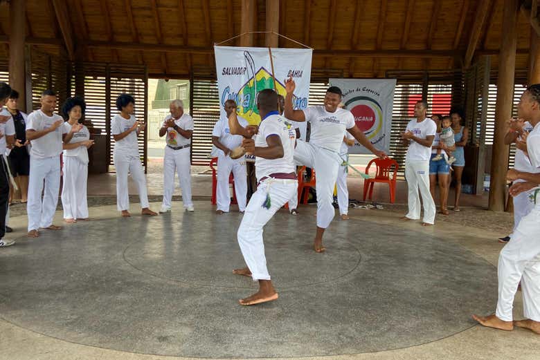 Aprendendo a praticar capoeira