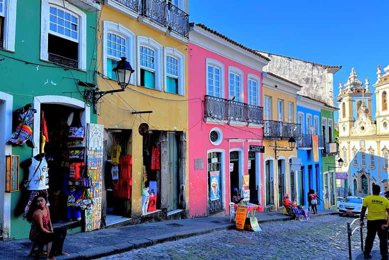 Rues pittoresques de Salvador de Bahia