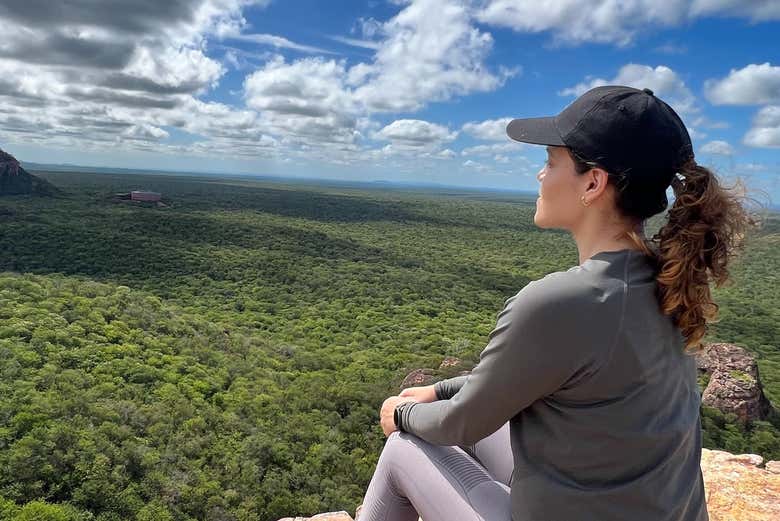 Contemplando o parque