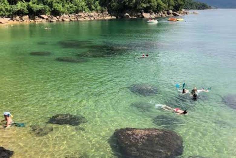 Snorkeling in Ubatuba