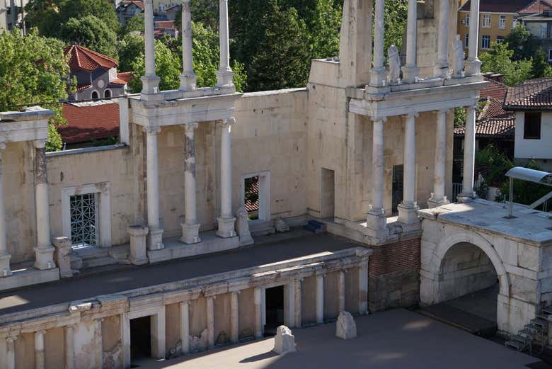 Ruinas romanas de Plovdiv