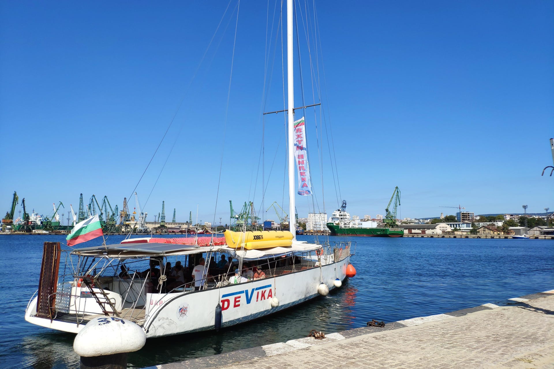 yacht tour varna