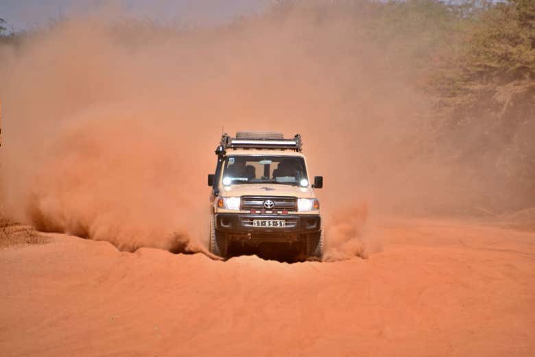 Viajando pelo deserto de Viana