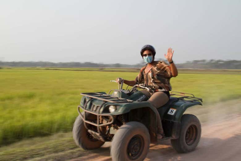 Quad biking in Siem Reap