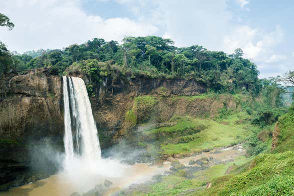 Excursión a las cascadas de Ekom Nkam