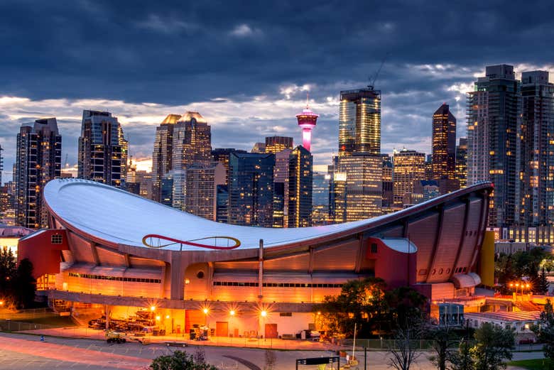 Scotiabank Saddledome, el estadio de los Calgary Flames