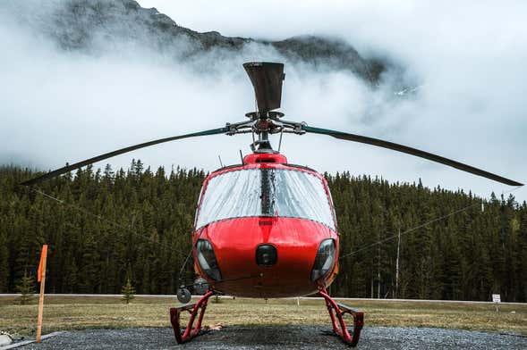 Vol en hélicoptère et randonnée dans les Montagnes Rocheuses