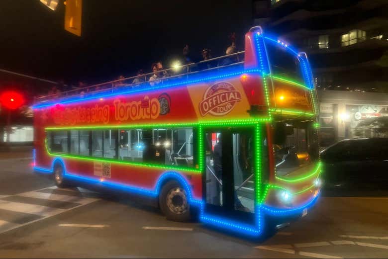 O ônibus noturno em que você viajará