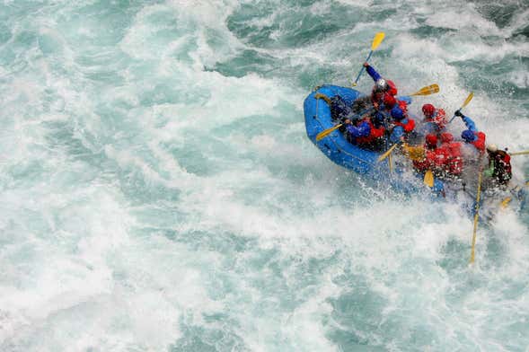 Rafting en el río Elaho